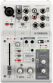 Yamaha AG03 MK2 Live Streaming Mixer (white) Mesas de mezclas de 4 canales