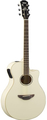 Yamaha APX600 (vintage white) Guitares acoustiques Cutaway avec micro