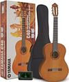 Yamaha C40II Standard Pack Conjunto para Principiante de Guitarra Clássica