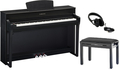 Yamaha CLP-735 Bundle (black - incl. bench & headphones) D-Piano