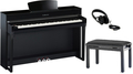 Yamaha CLP-735 Bundle (polish ebony w/bench & headphones)