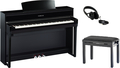 Yamaha CLP-775 Bundle (polished ebony / bench & headphones)