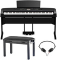 Yamaha DGX-670 Bundle (black w/stand, triple pedal, bench, headphones) D-Piano