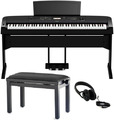 Yamaha DGX-670 Bundle (black w/stand, triple pedal, bench, headphones)