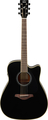 Yamaha FGC-TA (black) Guitarra Western, com Fraque e com Pickup