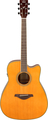 Yamaha FGC-TA (vintage tint) Guitarra Western, com Fraque e com Pickup