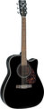 Yamaha FX 370 C (Black) Chitarre Acustiche Cutaway con Pickup