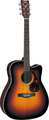 Yamaha FX 370 C (Tobacco Brown Sunburst) Chitarre Acustiche Cutaway con Pickup