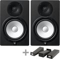 Yamaha HS8 Stereo Set + Vibro-Pads Par Monitores de Estudios