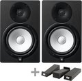 Yamaha HS8 Stereo Set + Vibro-Pads Studio Monitor Pairs