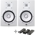 Yamaha HS8W Stereo Set + Vibro-Pads Par Monitores de Estudios