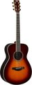 Yamaha LS-TA LL Transacoustic (brown sunburst) Westerngitarre ohne Cutaway, mit Tonabnehmer