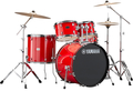 Yamaha Rydeen Fusion Drumset with Cymbals (hot red) Sets de batería acústica con bombo de 20&quot;