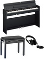 Yamaha YDP-S35 Bundle2 (black, w/bench and headphones)