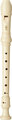 Yamaha YRS-23 (white) Flûtes à bec soprano doigté allemand