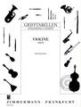 Zimmermann Grifftabelle Violine / 979-0-010-90129-9