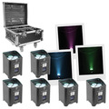 evolite IP-BOX 6X15W Pack Assortiments d'effets de lumières