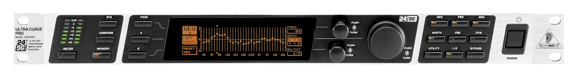 Behringer DEQ2496 Ultracurve Pro | MusiX