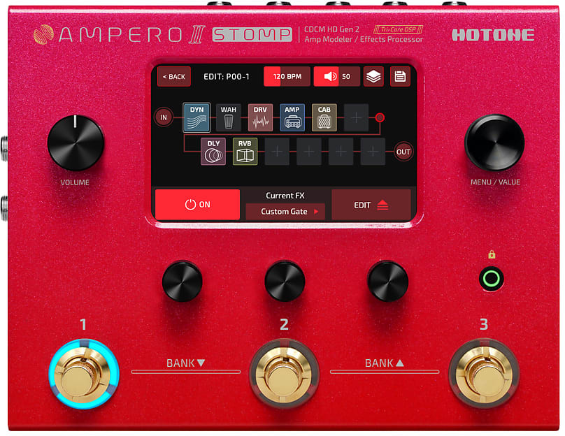 Hotone-Ampero-II-Stomp-10th-
