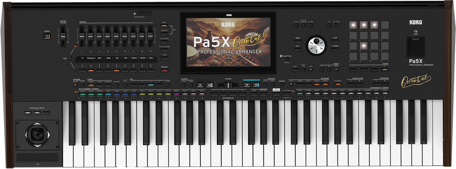 Korg Pa5X Oriental (61 keys) | MusiX