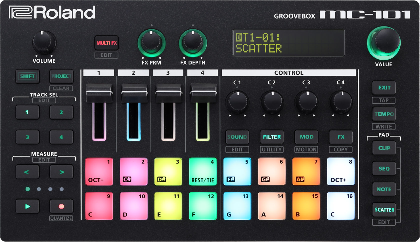 Roland MC-101 / Groovebox | MusiX