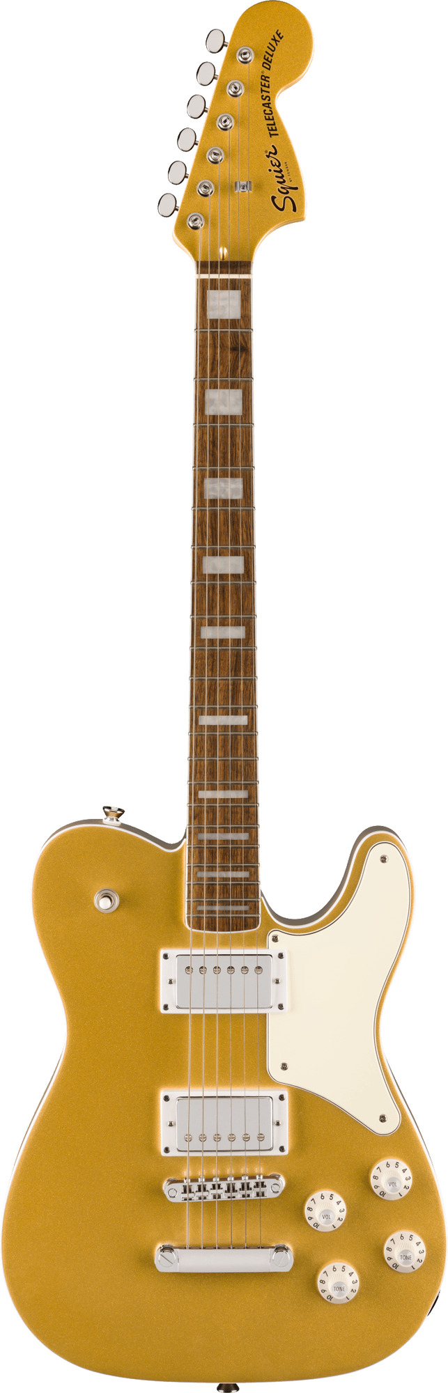 Squier Troublemaker Telecaster Deluxe (aztec gold) | MusiX