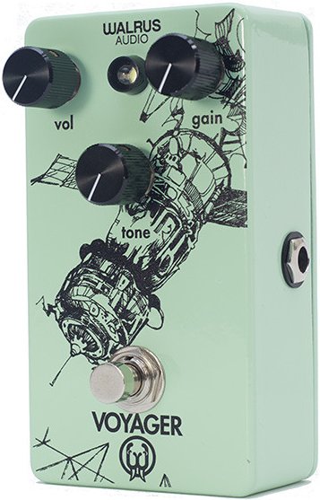 Walrus Audio Voyager Overdrive – Edizione 10° Anniversario, Vernice Splatter, Nuovo