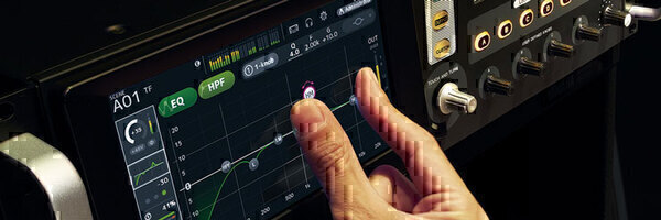 Intuitive Benutzeroberfläche, optimiert für die Touchpanel-Bedienung