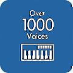 Über 1000 Sounds aus der MOTIF-Serie