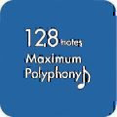 16-teilige Multi-Timbral- und 128-Noten-Polyphonie