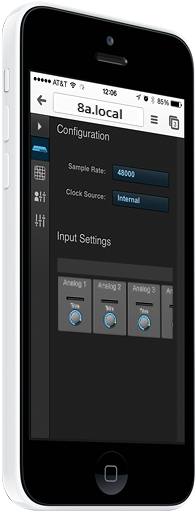 Web app control from any device