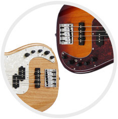 DIE HOLZWAHL FÜR DEN KORPUS: PREMIUM SWAMP ASH TONE WOOD / NORDAMERIKANISCHE ERLE.