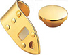 Metal thumb hook & rest