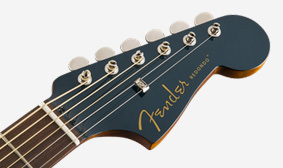 Matching Headstock mit 6er Reihenmechanik