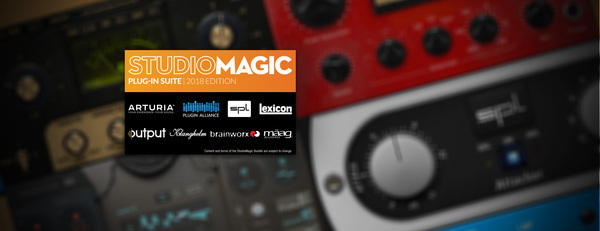 Enthält Studio Magic Plug-in Suite