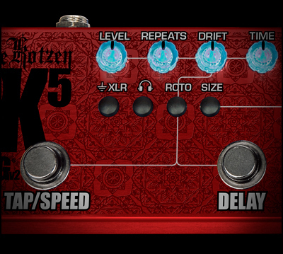 DELAY + ROTO WITH TAP TEMPO