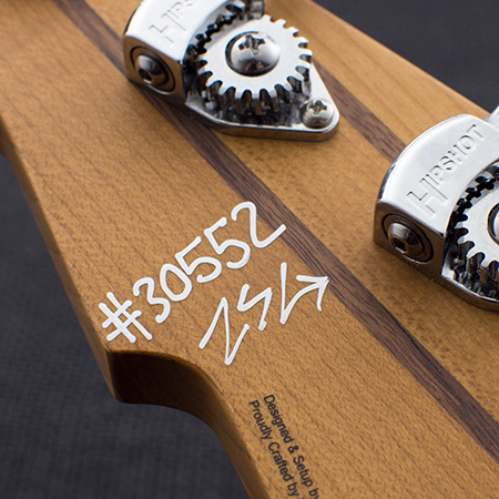 INITIALED HEADSTOCK