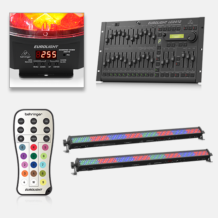 4 commandes différentes