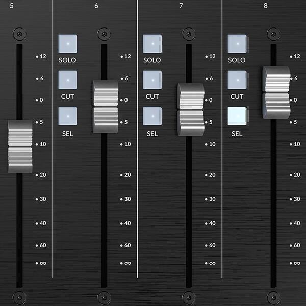 100 mm Touch-Sensitive Faders