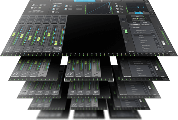 The most powerful rack mixer in its class.