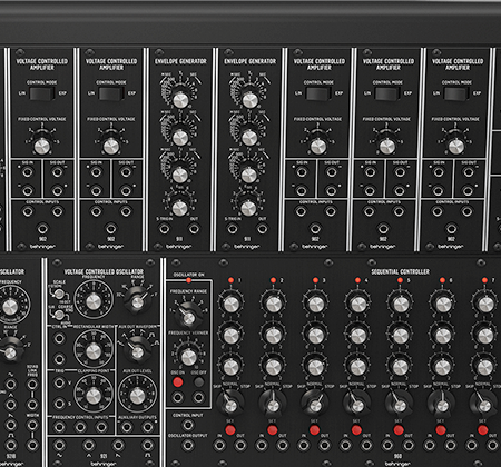 All the VCAs and Envelope Generators!
