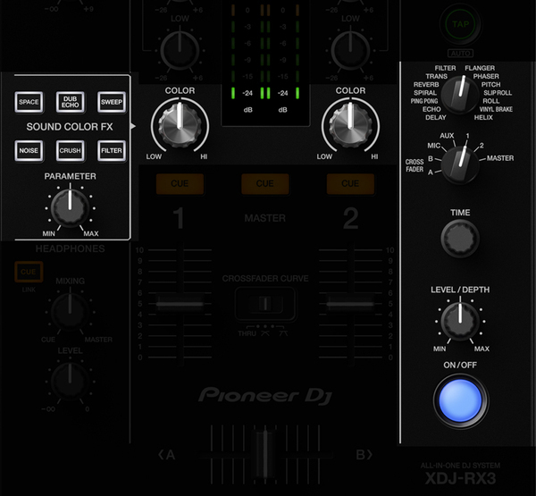 Più Beat FX e Sound Color FX