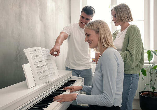 Erleben Sie gemeinsam Musik.
