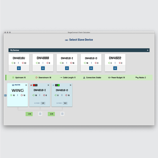 StageConnect-Rechner