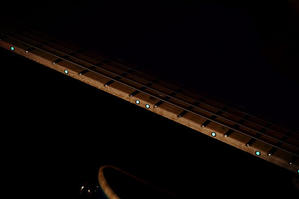 Incrustations de points latéraux luminescents.