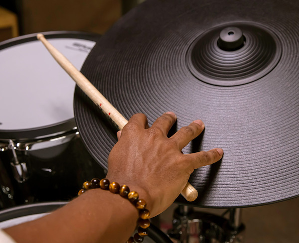 Digitale Snare, Ride und Hi-Hat
