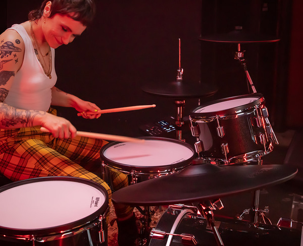 Digital Snare, Ride, and Hi-Hat