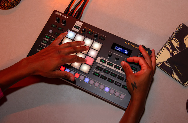 Hands-on music making.