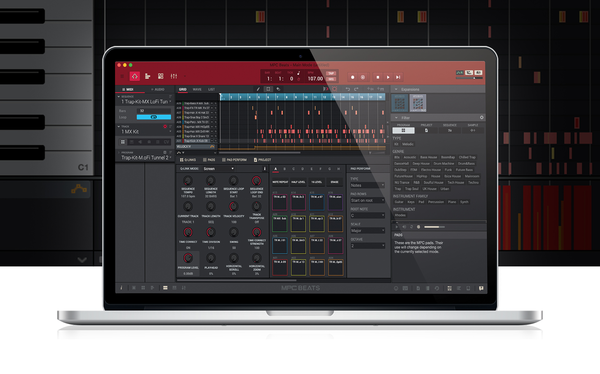 INCLUDES MPC BEATS SOFTWARE DAW