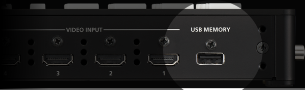 USB-Speicheranschluss